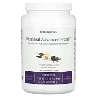 Metagenics, UltraMeal Advanced Protein, Medical Food, French Vanilla, 1 lb 4.74 oz (588 g)