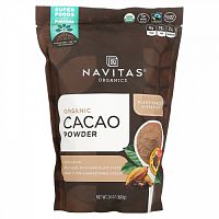 Navitas Organics, органический какао-порошок, 680 г (24 унции)