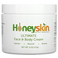 Honeyskin, Крем для лица и тела Ultimate, 113 г (4 унции)