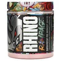 MuscleSport, Rhino Rampage, Super Potent Pre-Workout Analog, Fuhgettaboutit Fruit Punch, 7.4 oz (210 g)