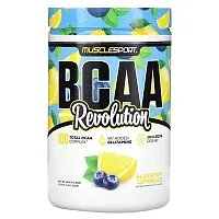 MuscleSport, BCAA, Revolution, Blueberry Lemonade, 15.9 oz (450 g)