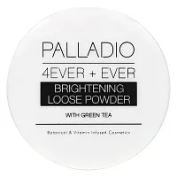 Palladio, 4Ever + Ever, Brightening Loose Powder with Green Tea, 0.21 oz (6 g)