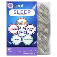 Qunol, Sleep Support, 60 Capsules