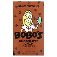 Bobo&#x27;s Oat Bars, Chocolate Chip Oat Bars, 12 Bars, 3 oz (85 g) Each