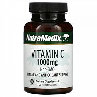 NutraMedix, Vitamin C, 1,000 mg, 120 Vegetable Capsules