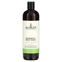 Sukin, Botanical Body Wash, Lime &amp; Coconut, 16.91 fl oz (500 ml)