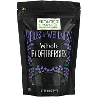 Frontier Natural Products, Whole Elderberries, 8 oz (227 g)