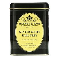 Harney & Sons, White Tea, White Winter Early Grey, 56 г (2 унции)