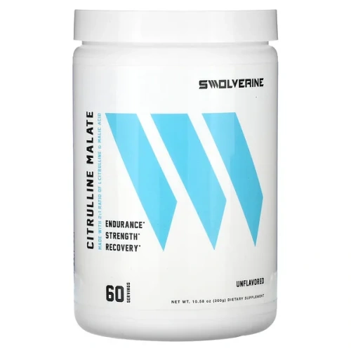 Swolverine, Citrulline Malate, Unflavored, 10.58 oz (300 g)