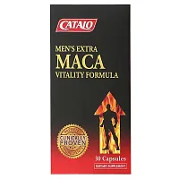 Catalo Naturals, Men&#x27;s Extra Maca Vitality Formula, 30 Capsules