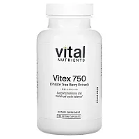 Vital Nutrients, Vitex 750 , 120 Vegan Capsules