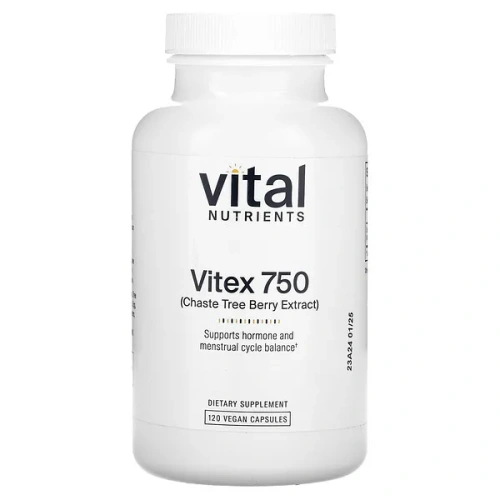 Vital Nutrients, Vitex 750 , 120 Vegan Capsules