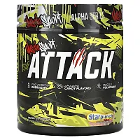 MuscleSport, Attack, Pre-Workout Energizer, Starpunch, 8.8 oz (250 g)