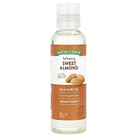 Nature&#x27;s Truth, Skincare Oil, Softening Sweet Almond, Unscented, 4 fl oz (118 ml)