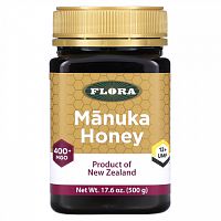 Flora, Manuka Honey, MGO 400+, 17.6 oz (500 g)