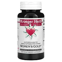 Kroeger Herb Co, Women&#x27;s Gold, 100 Vegetarian Capsules