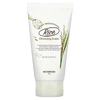 SKINFOOD, Rice Daily Brightening Cleansing Foam, 5.07 fl oz (150 ml)