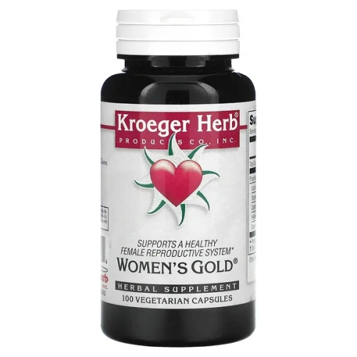 Kroeger Herb Co, Women&#x27;s Gold, 100 Vegetarian Capsules