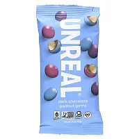 Unreal, Dark Chocolate Peanut Gems, 1.5 oz (43 g)