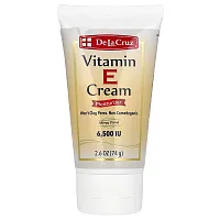 De La Cruz, Vitamin E Cream, Moisturizer, 2.6 oz (74 g)