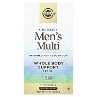 Solgar, One Daily Men&#x27;s Multi, 60 Capsules