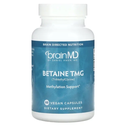 BrainMD, Betaine TMG, 60 Vegan Capsules