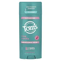 Tom&#x27;s of Maine, Aluminum Free Deodorant, Rose Vanilla, 3.25 oz (92 g)