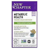 New Chapter, Turmeric &amp; Black Seed Blend, 60 Vegetarian Capsules