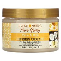 Creme Of Nature, Pure Honey, Twist & Hold, неповторимый заварной крем, 326 г (11,5 унции)