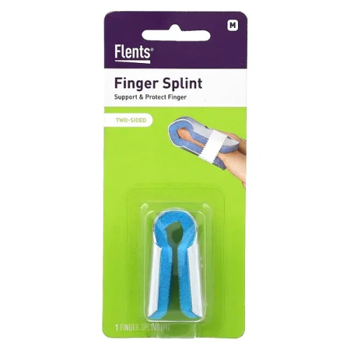 Flents, Finger Splint, Two Sided, Medium, 1 Count