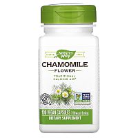 Nature's Way, Chamomile Flower, 350 mg, 100 Vegan Capsules