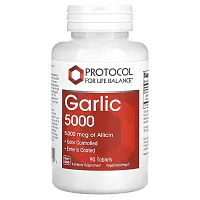 Protocol for Life Balance, Garlic 5000, 5,000 mcg, 90 Tablets