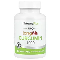 NaturesPlus, Pro Longvida®, Curcumin 1000, 60 Mini-Tabs