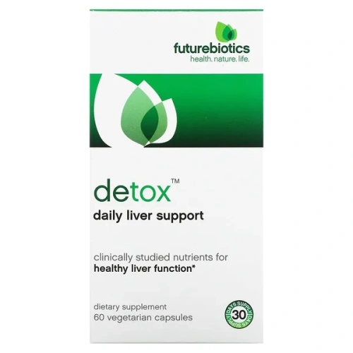 Futurebiotics, Detox, Daily Liver Support, 60 Vegetarian Capsules