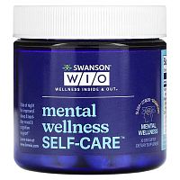 Swanson WIO, Mental Wellness Self-Care, 30 Capsules