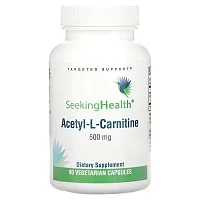 Seeking Health, Acetyl-L-Carnitine, 500 mg, 90 Vegetarian Capsules