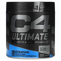 Cellucor, C4 Ultimate, предтренировочный комплекс, со вкусом ледяной голубой малины, 320 г (11,29 унции)