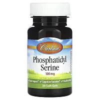 Carlson, Phosphatidyl Serine , 100 mg, 30 Soft Gels