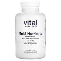 Vital Nutrients, Multi-Nutrients, 180 Vegetarian Capsules