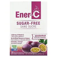 Ener-C, Vitamin C, Multivitamin Drink Mix, Sugar Free Passion Fruit, 1,000 mg, 30 Packets, 0.2 oz (5.07 g) Each