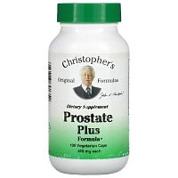 Christopher's Original Formulas, Prostate Plus Formula, 460 мг, 100 вегетарианских капсул