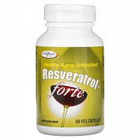 Enzymatic Therapy, Resveratrol~Forte, 125 mg, 60 Veg Capsules