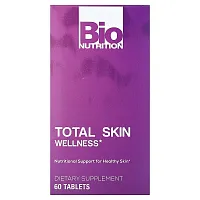 Bio Nutrition, Total Skin Wellness, 60 Tablets