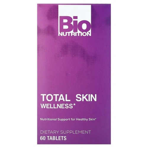 Bio Nutrition, Total Skin Wellness, 60 Tablets