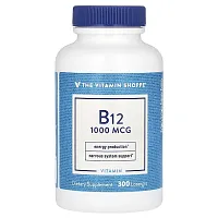 The Vitamin Shoppe, B12, 1,000 mcg, 300 Lozenges