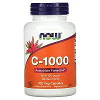 NOW Foods, C-1000 with Bioflavonoids, 100 Veg Capsules