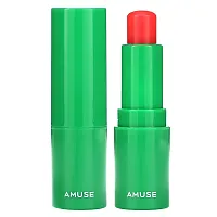 Amuse, Vegan Green Lip Balm, 02 Rose, 0.12 oz (3.5 g)