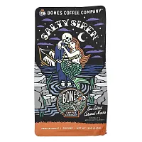 Bones Coffee Company, Salty Siren, Sea Salted Caramel Mocha, Ground, Medium Roast, 12 oz (340 g)