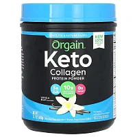 Orgain, Keto Collagen Protein Powder, Vanilla Bean, 14.1 oz (400 g)