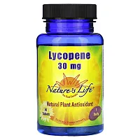 Nature&#x27;s Life, Lycopene , 30 mg, 30 Tablets